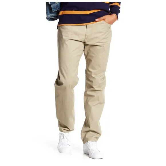 NWT Lucky Brand Mens Size 36 36x30 121 Slim Straight Sateen Stretch Jean NEW