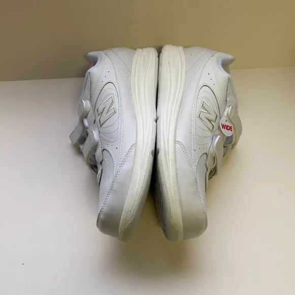 NWT New Balance 577 Women’s Leather Walking White Sneaker Size 10W WW577VW Fall