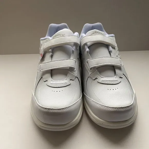 NWT New Balance 577 Women’s Leather Walking White Sneaker Size 10W WW577VW Fall