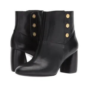 NWT Nine West Womens Black Kirtley Heeled Ankle Boot Shoe Size 5M