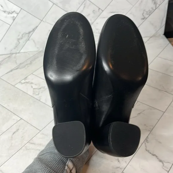 NWT Nine West Womens Black Kirtley Heeled Ankle Boot Shoe Size 5M