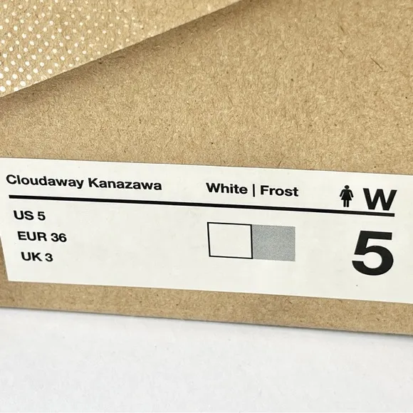 NWT On Running Cloudaway Kanazawa Women’s Athletic Running Shoes White Frost