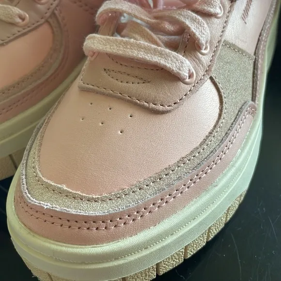 NWT pink puma sneakers “cali dream thrifted” size 6