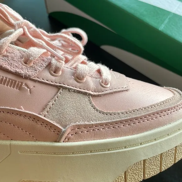 NWT pink puma sneakers “cali dream thrifted” size 6