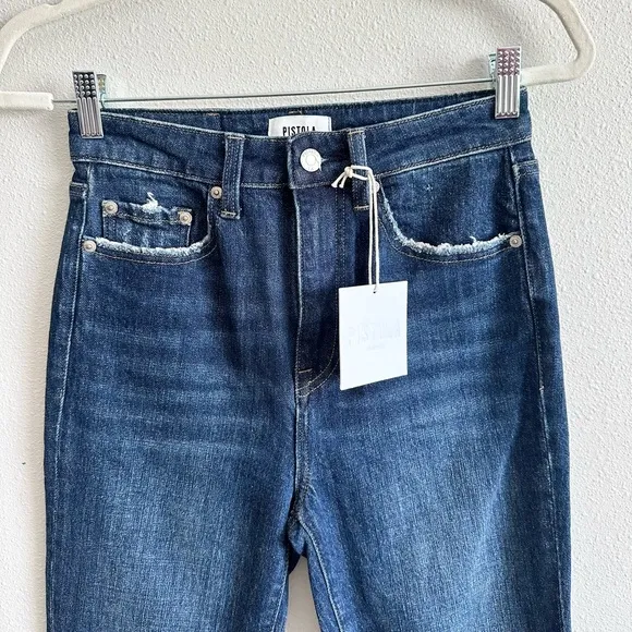 NWT Pistola Cara High Rise Vintage Skinny Jeans in Essex Size 26