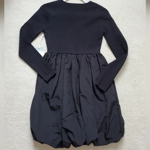 NWT Tuckernuck Hyacinth House Black Bubble Skirt Cecilia Mini Dress szXS
