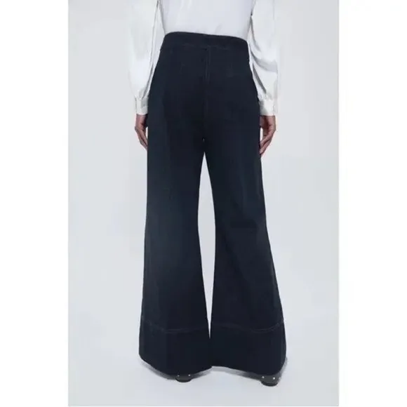 NWT Tuckernuck x India Hicks Palladian Wide Leg Jeans - Size 4 Retail $198