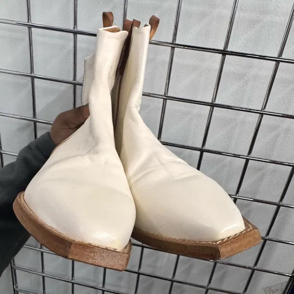 NWT We The Free Wesley Ankle Boots Bone Color Womens size 39.5