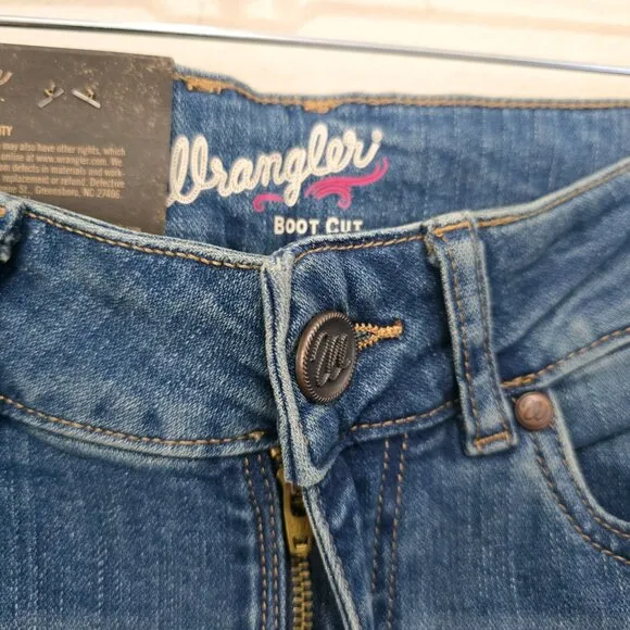 NWT Wrangler Retro Mae Bootcut Jeans Western Y2K Blue Size 26