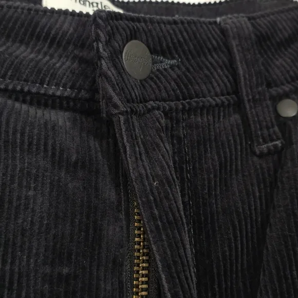 NWT Wrangler Westward 626 Bootcut Corduroy Jeans Black Size 29