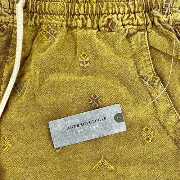 NWT Anthropologie Boho Drawstring Shorts