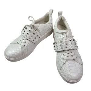 NWT/NWOB Michael Michael Kors Leather Grove Studded Platform Sneakers Size 9
