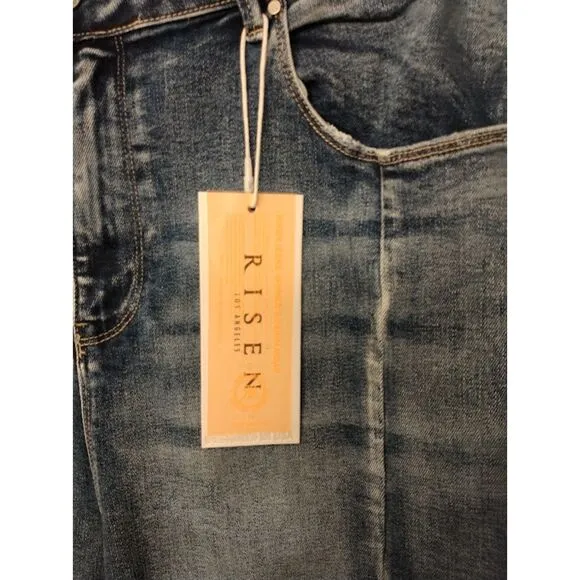 NWT...Risen Los Angeles High Rise Jeans with Flare Legs 2XL