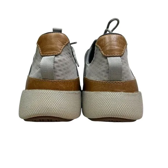 Olukai Mens Nanea Li Sneakers Casual Lace Up Gray Brown Size‎ 9M