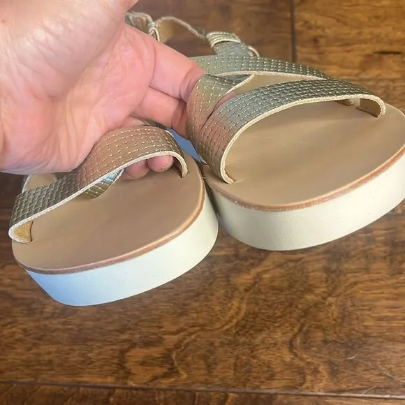 Olukai Onohi Women’s Strappy Leather Sandals, size 8