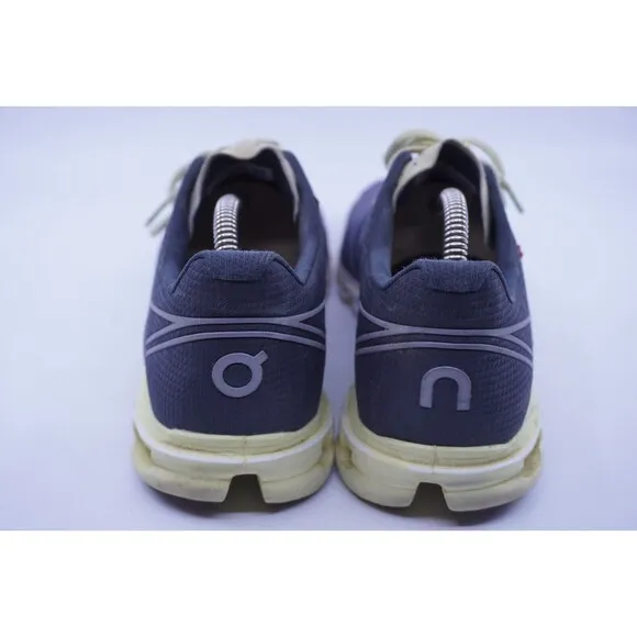 On Cloud Cloudflow Women's Size 9.5 Athletic Running Sneakers Blue Cream Shoes