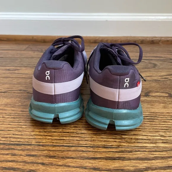 On Running Cloudflow Women's Running Shoes Violet/Tide US 7 W $149 Gorpcore