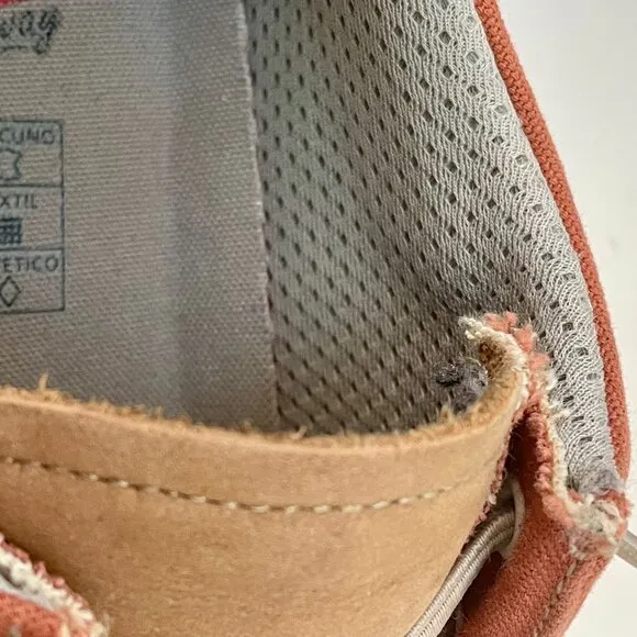OnFoot Canvas and Leather Slip-On Gum Light Orange Sneakers Men's EU 42 / US 9