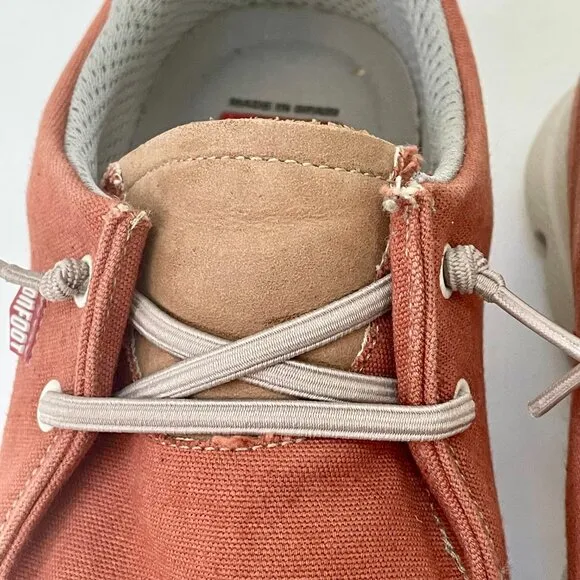 OnFoot Canvas and Leather Slip-On Gum Light Orange Sneakers Men's EU 42 / US 9