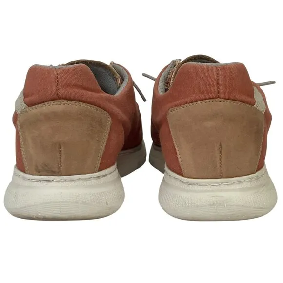OnFoot Canvas and Leather Slip-On Gum Light Orange Sneakers Men's EU 42 / US 9