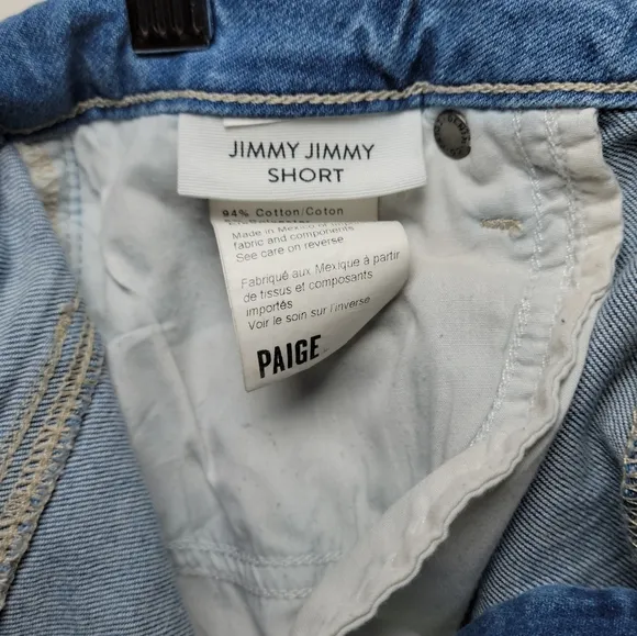 Paige Jimmy Jimmy Denim Shorts | Size 26 | Paige Shorts