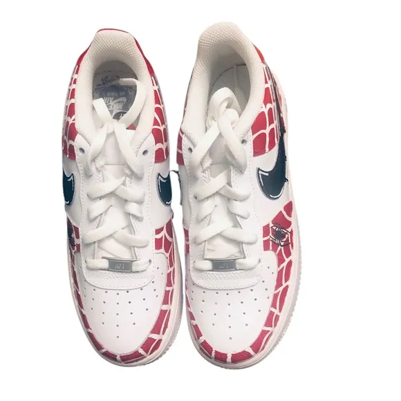Painted Custom Air Force One Nike AF1 Stylish Cool Trending Spiderman