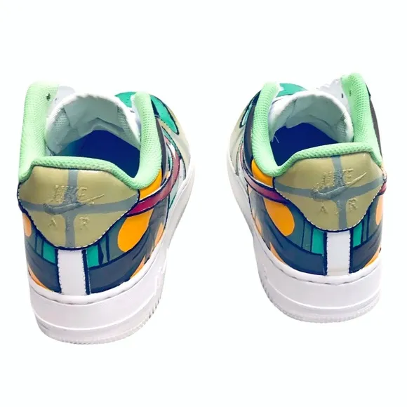 Painted Custom Air Force One Nike AF1 Stylish Cool Trending TMNT Ninja Turtles