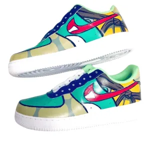 Painted Custom Air Force One Nike AF1 Stylish Cool Trending TMNT Ninja Turtles