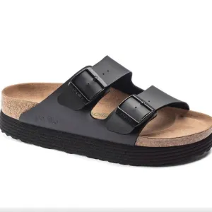Papillio Arizona Flex Birko -flor Platform Black  Sandals Size 9