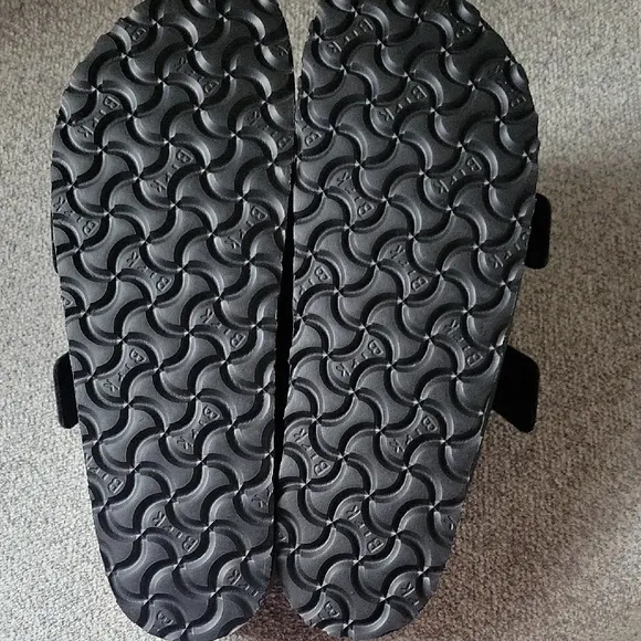 Papillio Arizona Flex Birko -flor Platform Black  Sandals Size 9