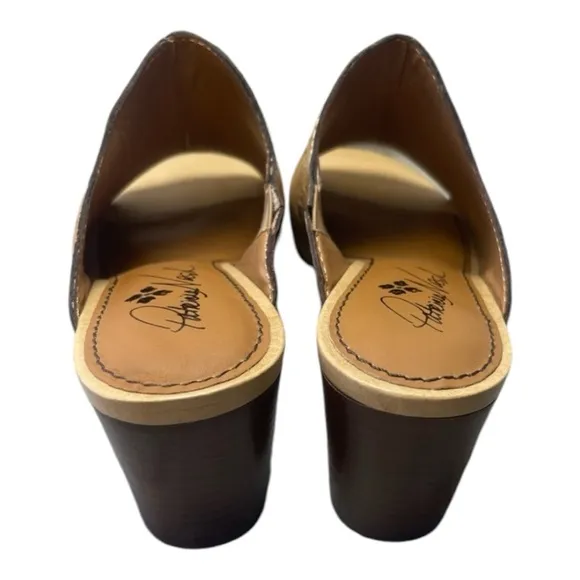 Patricia Nash Heels Sandals Tooled Leather Size 9