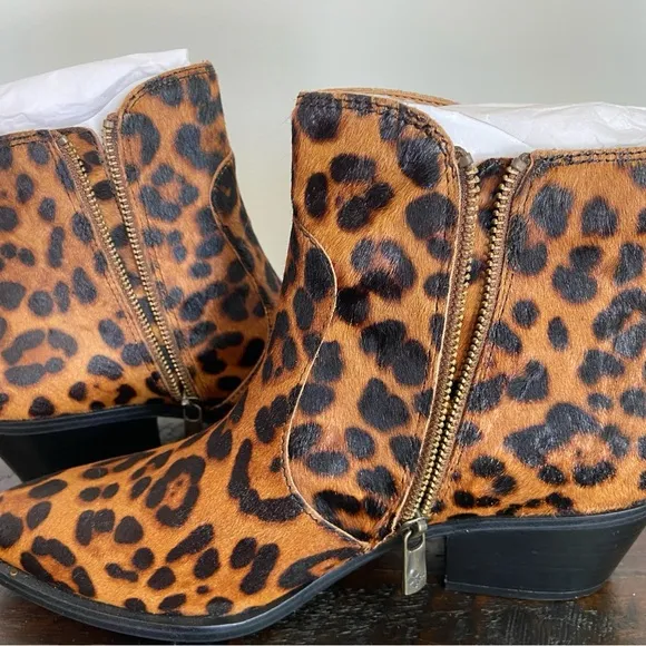 Patricia Nash Suzanna Haircalf Ankle Boots NEW 9.5