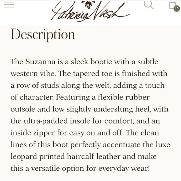 Patricia Nash Suzanna Haircalf Ankle Boots NEW 9.5