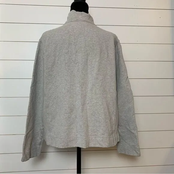 Pendleton Originals Jacket Womens Large Full Zip Gray athleisure