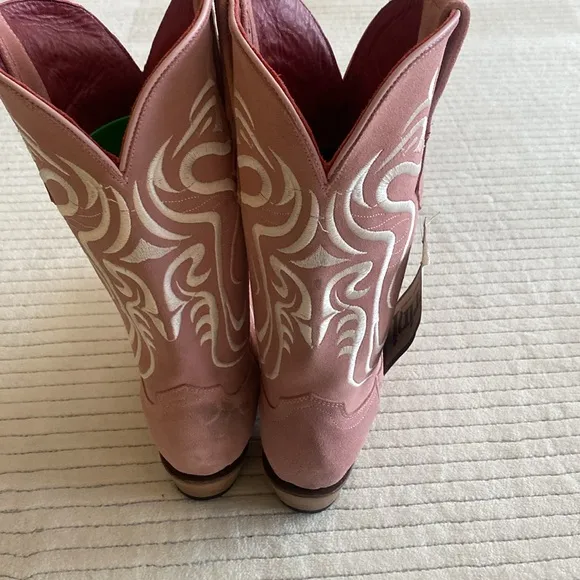 Pink Western Boots