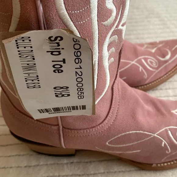 Pink Western Boots