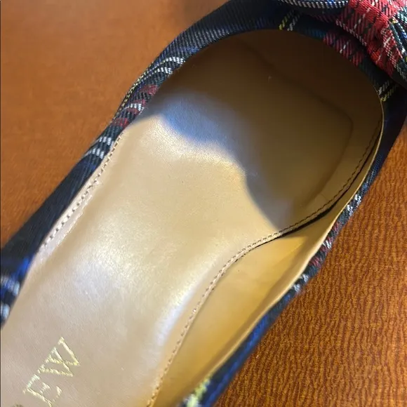 Plaid Bow Women's Shoes