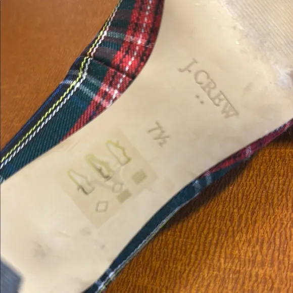 Plaid Bow Women's Shoes