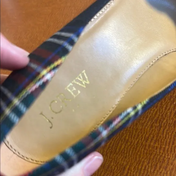 Plaid Bow Women's Shoes