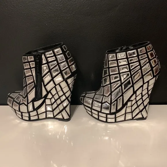 Platform Shoes Stage Rockstar heels stage avant- garde