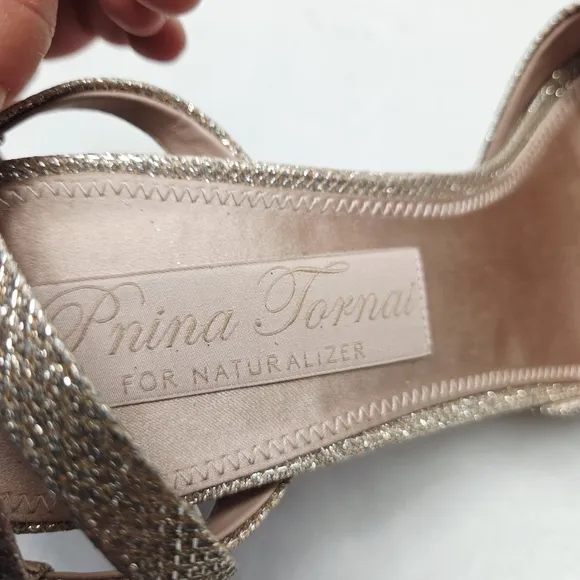 Pnina Tornai for Naturalizer Ai Ankle Strap Platform Heels Sandals