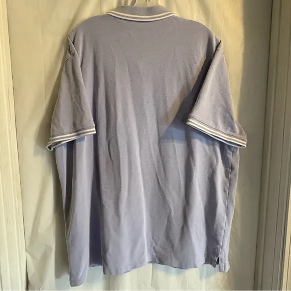 Polo Ralph Lauren Shirt 2XL Custom Slim Fit Stretch Mesh Pullover Purple‎ Preppy
