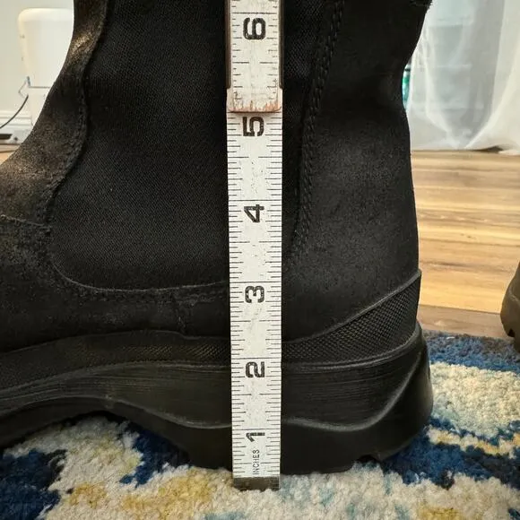 Prada Suede Brixxen Chealsea Leather Boots Size 8 (fits big)