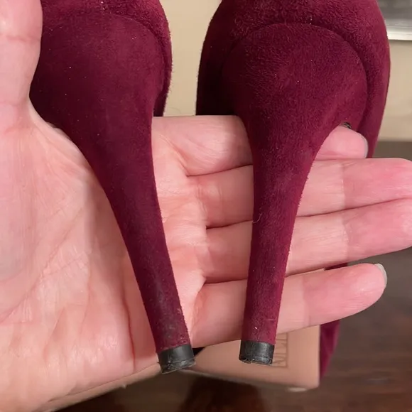 Prada Suede Platform Pump