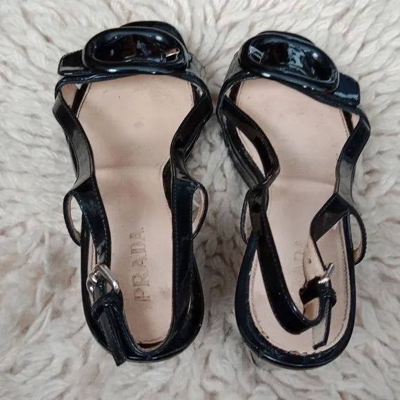 Prada wedge sandals