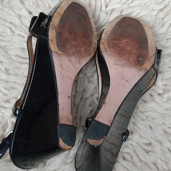 Prada wedge sandals