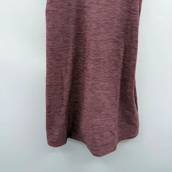 Prana Kimble Sleeveless Strappy Back Athletic Dress in Flannel Heather Sz M NEW