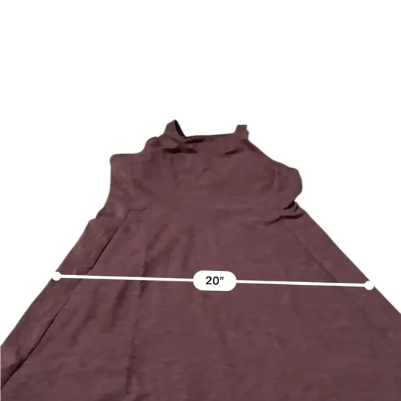 Prana Kimble Sleeveless Strappy Back Athletic Dress in Flannel Heather Sz M NEW