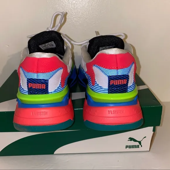 Puma Big Kids' RS-Fast Dazed Casual Sneakers Size 4.5 Big Kids Leather with box