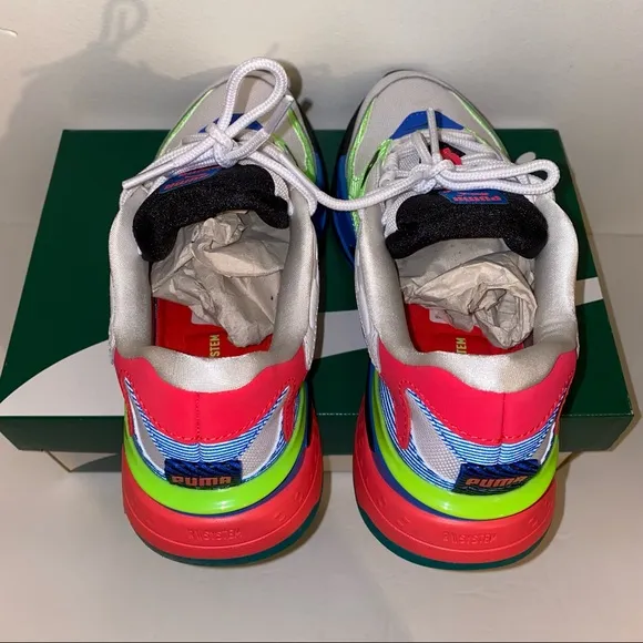 Puma Big Kids' RS-Fast Dazed Casual Sneakers Size 4.5 Big Kids Leather with box